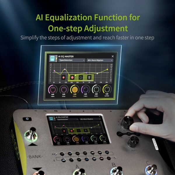 Mooer GE1000 Intelligent Multi Effect Pedal Processor - Image 5