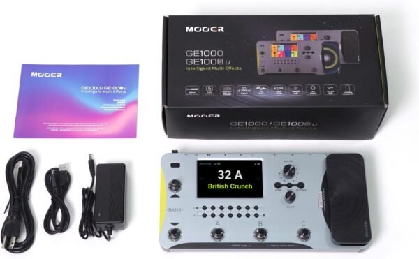 Mooer GE1000 Intelligent Multi Effect Pedal Processor - Image 7