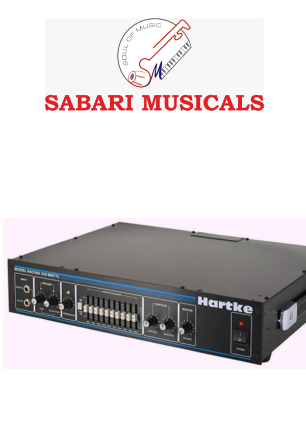 Hartke HA3500 Bass Amplifier Hartke LH500 Bass Amplifier Hartke LH1000 Bass Amplifier