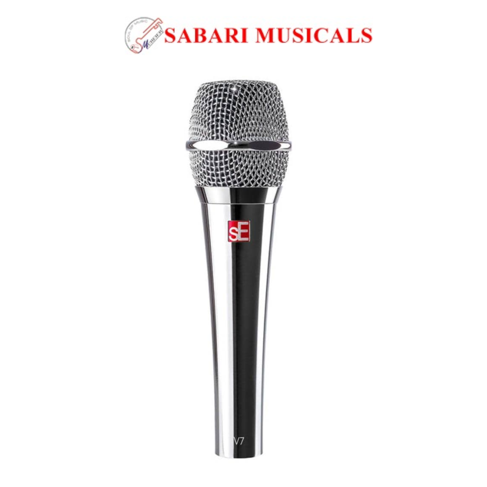 SE Electronics V7 Supercardioid Dynamic Vocal Microphone - Chrome