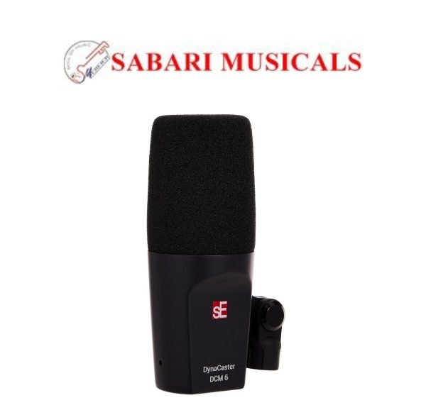 SE ELECTRONICS DynaCaster DCM6 Dynamic Broadcast Cardioid Microphone