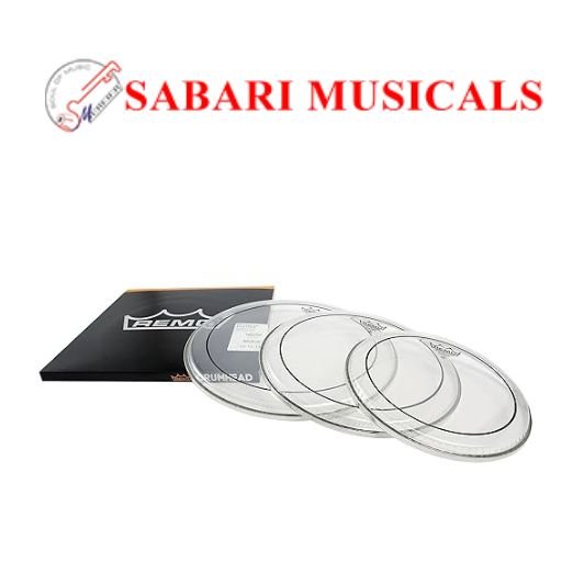 Remo Pinstripe Clear Tom Pack (10/12/16) PP-1472-PS