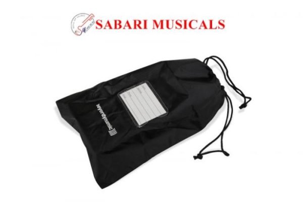 DT-Drawstring Bag 	Nylon drawstring bag for DT 770/880/990 PRO/Custom Studio and DT 770 M.  Dimensions: 30 x 21 cm/11.8 x 8.2"  With transparent pocket for address-/business cards