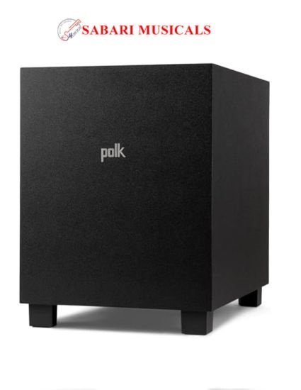 Polk Monitor XT10 Home Subwoofer, 10" Deep Bass Woofer, 100W Class D Amplification, Dolby Atmos, Auro 3D & DTS:X Compatible, Black
