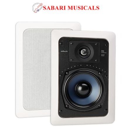 Polk Audio RC55i 2-Way in-Wall Speakers (White) pair