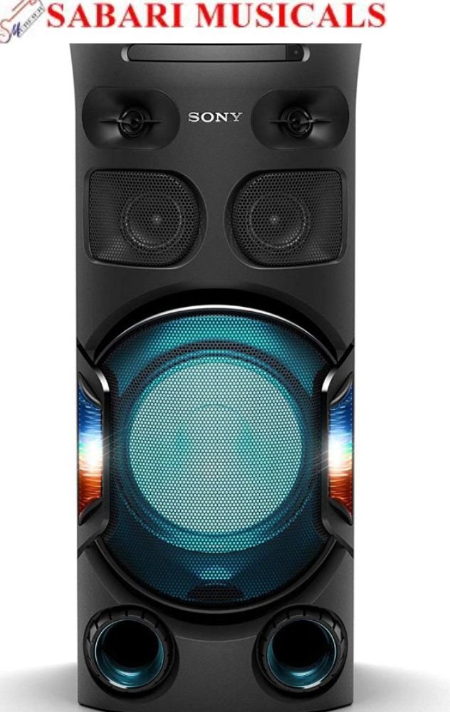 SONY MHC-V43D High Power Party Speaker with Bluetooth connectivity (Mic/Guitar, Jet Bass Booster, Gesture Control, USB, HDMI,CD/DVD) - Black