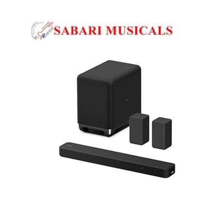 Sony HT-S2000 3.1ch Dolby Atmos Compact Soundbar Home Theatre System with Built in Dual Subwoofer and SA-SW5 for Powerfull deep bass (Dolby Atmos/DTSX, Bluetooth Connectivity, HDMI, Optical,HEC App)