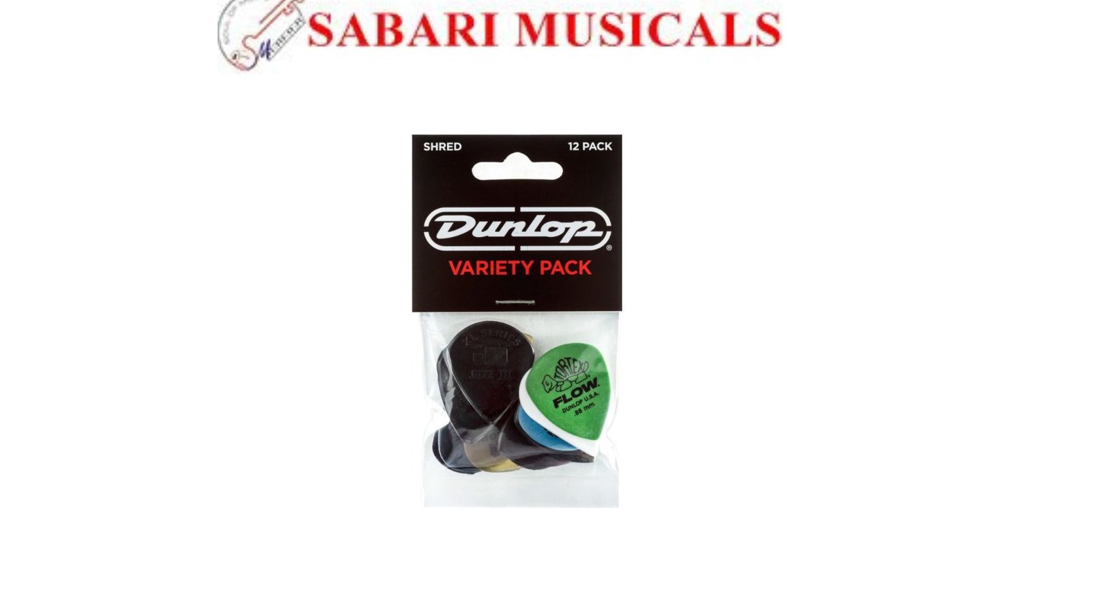 Dunlop Guitar Pick Acoustic Variety Pack (12 PK) PVP112