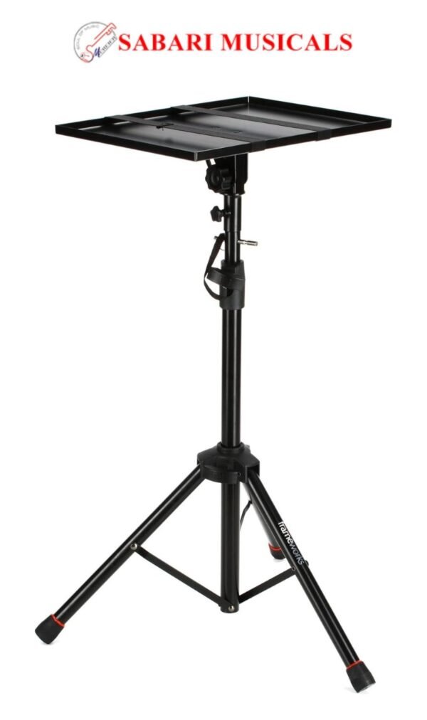 Gator Frameworks Laptop & Projector Tripod Stand with Height & Tilt Adjustment (GFWLAPTOP1500)