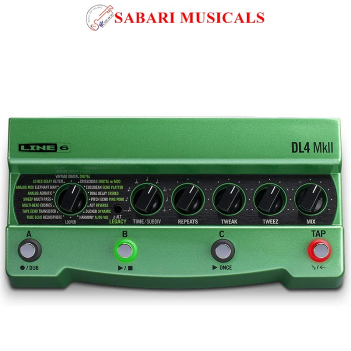 Line 6 DL4 MKII Delay Modeler, Green 990403704