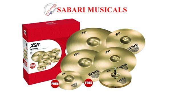 Roll over image to zoom in Sabian XSR5007SB XSR Super Set with Free10" Splash &18" Fast Crash