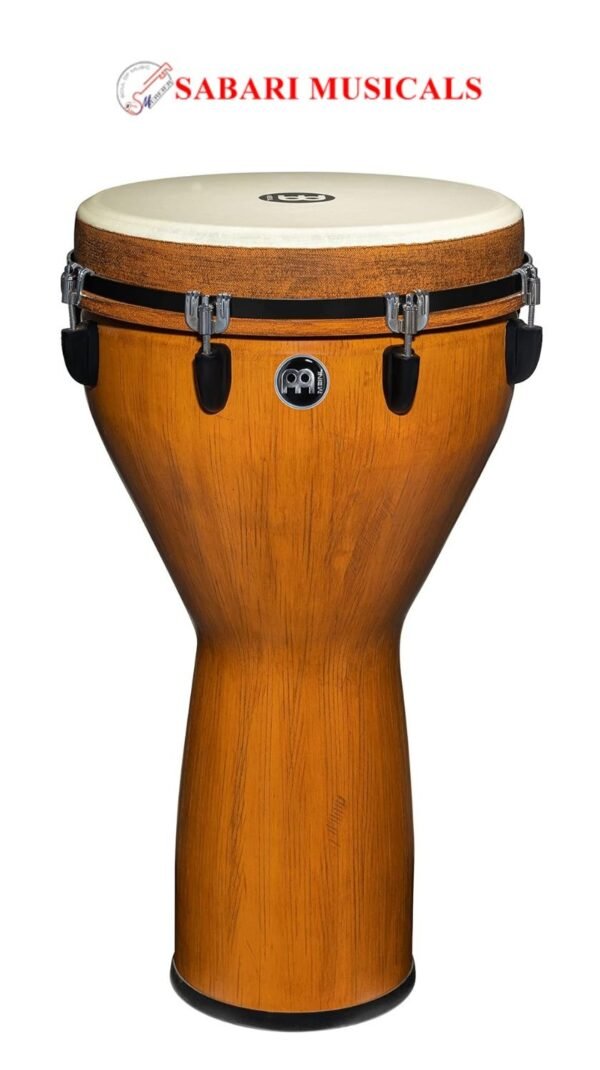 Meinl Percussion Jumbo Djembe Hand Drum with Deep Bass Tone — NOT Made in China — Synthetic Shell and Head, 2-Year Warranty (JD14BW)