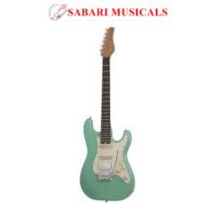 Schecter Nick Johnston Traditional HSS Electric Guitar With Gig Bag - Atomic Green
