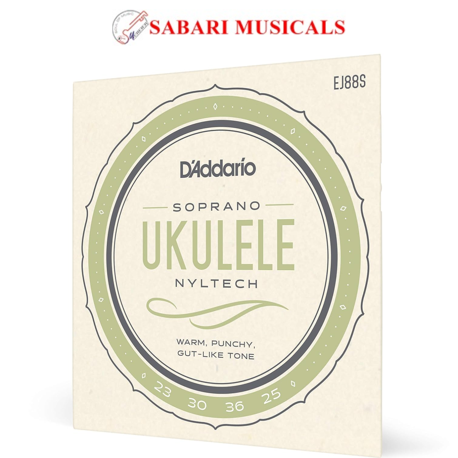 D'Addario EJ88S Nyltech Soprano Ukulele Strings