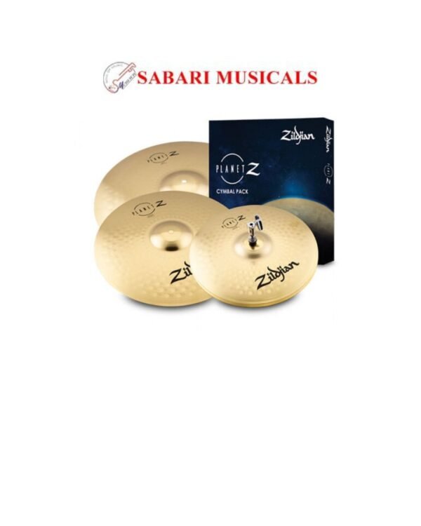 Zildjian ZP4PK Planet Z Complete Cymbal Pack 14-Inch Hi-Hat, 16-Inch Crash And 20-Inch Ride