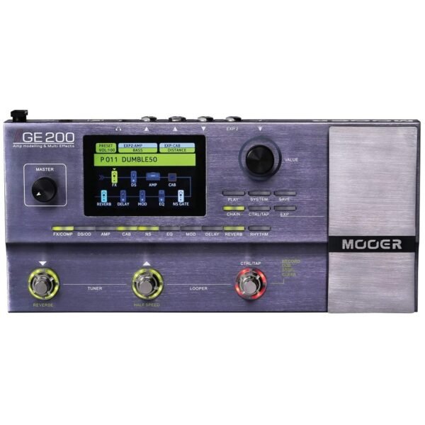 Mooer GE200 Amp Modelling & Multi Effects - Image 2
