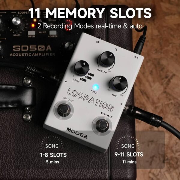 Mooer MVP3 Loopation Pedal - Image 3
