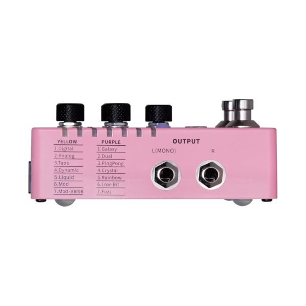Mooer D7 Delay X2 Dual Footswitch Stereo Delay Pedal - Image 5