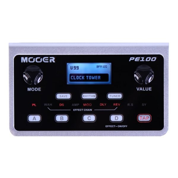 MOOER PE100 Portable Guitar Effects - Image 5