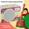 Raagini Plus, Electronic Digital Tanpura Musical Instrument for Carnatic Tambura Shruti & Hindustani Music. Electric Drone Sound Box - Image 3