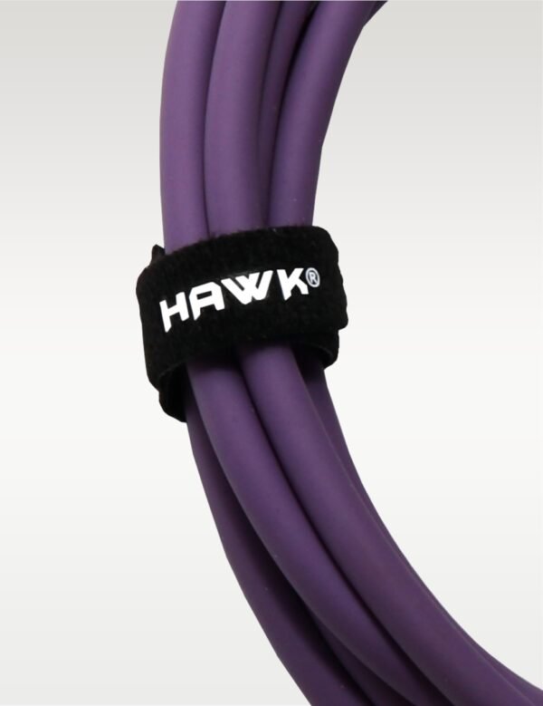 XFG-010PRP Gold Series XLR Male to XLR Female With Cable Tie, 3 Meters Purple, Balanced Cable - Image 2