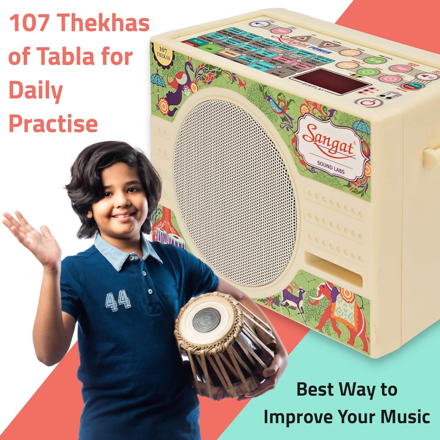 Sangat Power Electronic Tabla Tanpura Digital Musical Instrument by Sound Labs. - Image 6