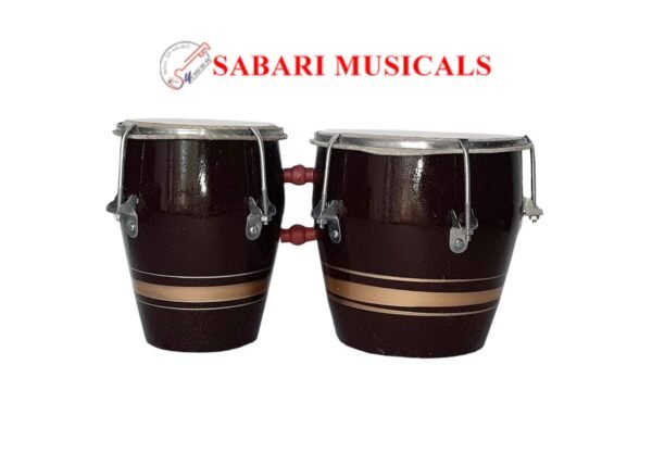 Professional Two Piece Hand Made Wooden Bango Drum