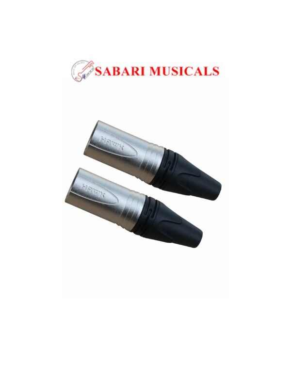 HXM-S 3-Pin XLR Male Connector (Pair)