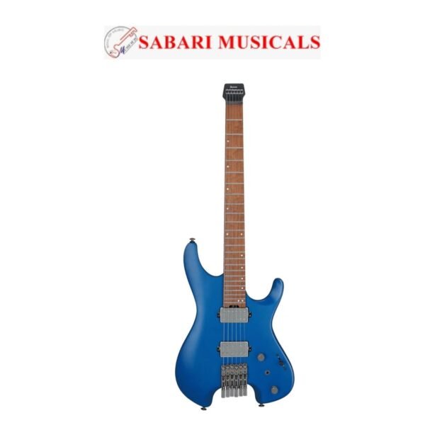 Ibanez Q52 LBM Headless Electric Guitar - Laser Blue Matte