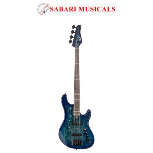 Cort Bass GB Fusion 4 string with bag Blue Burst