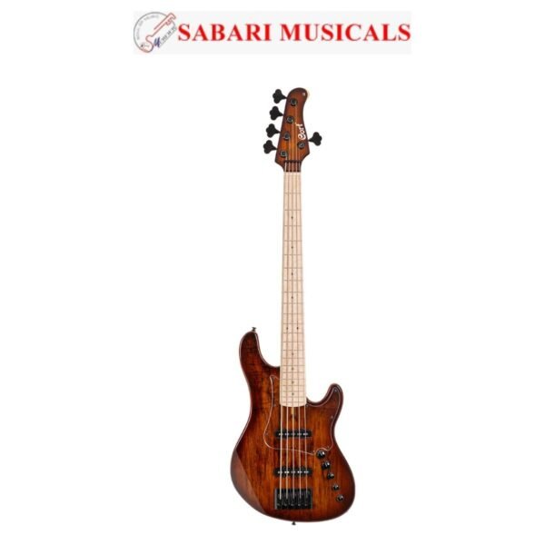 Cort Bass GB Fusion 5 string with bag Antique Burst /GB-Fusion 5 ABB