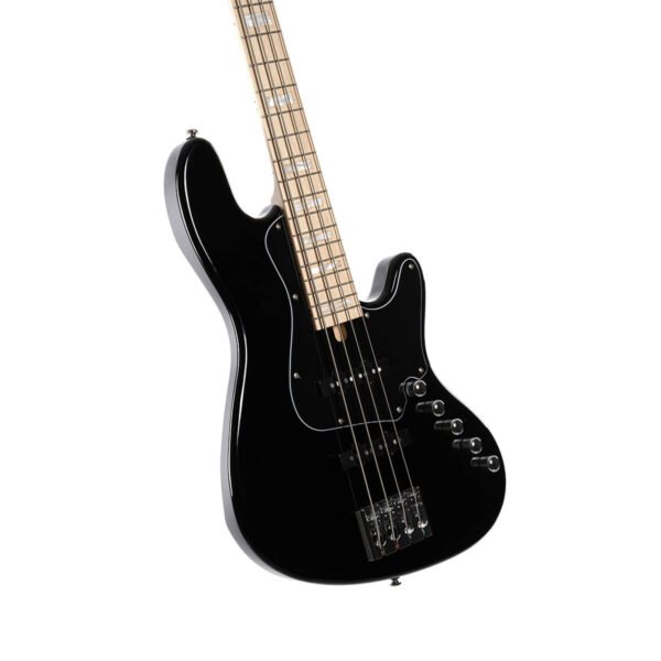 Cort Electric Bass Guitar with case /NJS-4 BK - Image 2