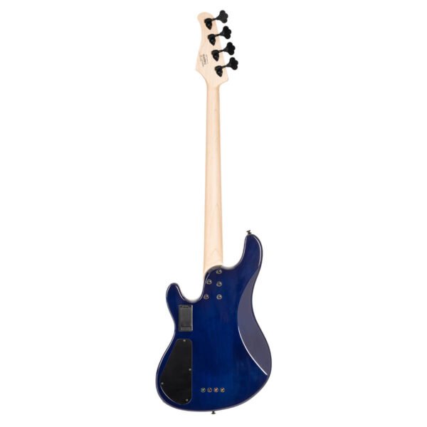 Cort Bass GB Fusion 4 string with bag Blue Burst - Image 5