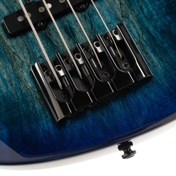 Cort Bass GB Fusion 4 string with bag Blue Burst - Image 3