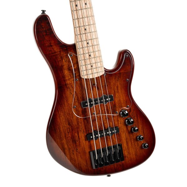 Cort Bass GB Fusion 5 string with bag Antique Burst /GB-Fusion 5 ABB - Image 8