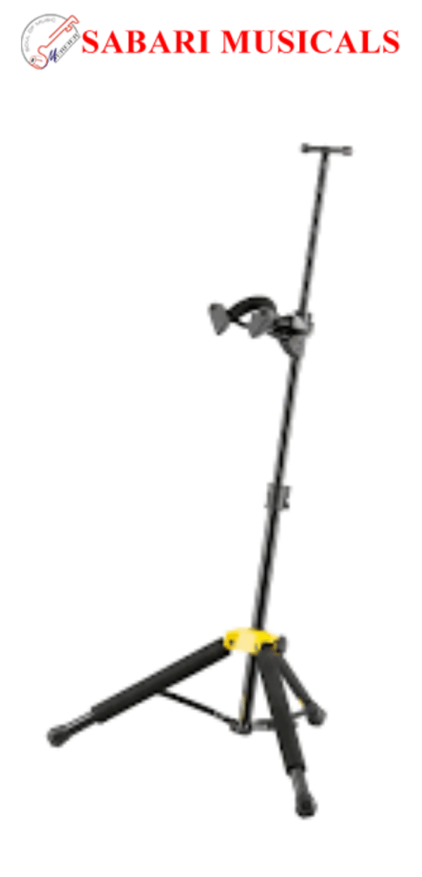 Hercules, Violin /Viola Stand, Aluminium DS571BB,Travlite /Blk (w/Bag)