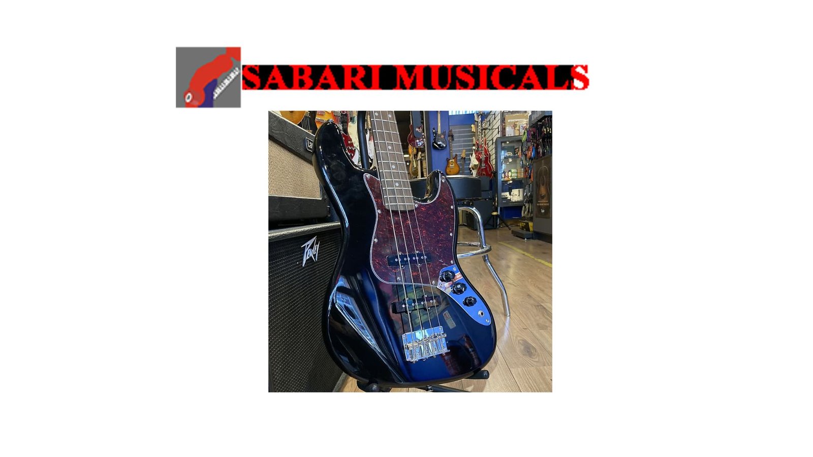 ARIA STB-JB/TT BK Solid Body Electric Bass Gtr.