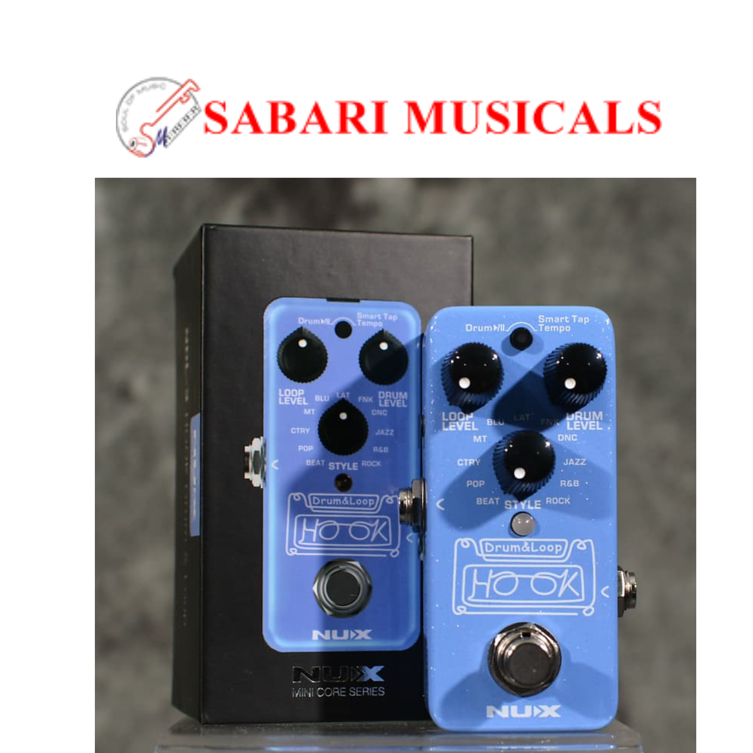 NUX EFFECT PEDAL NDL-3 HOOK DRUM &LOOP