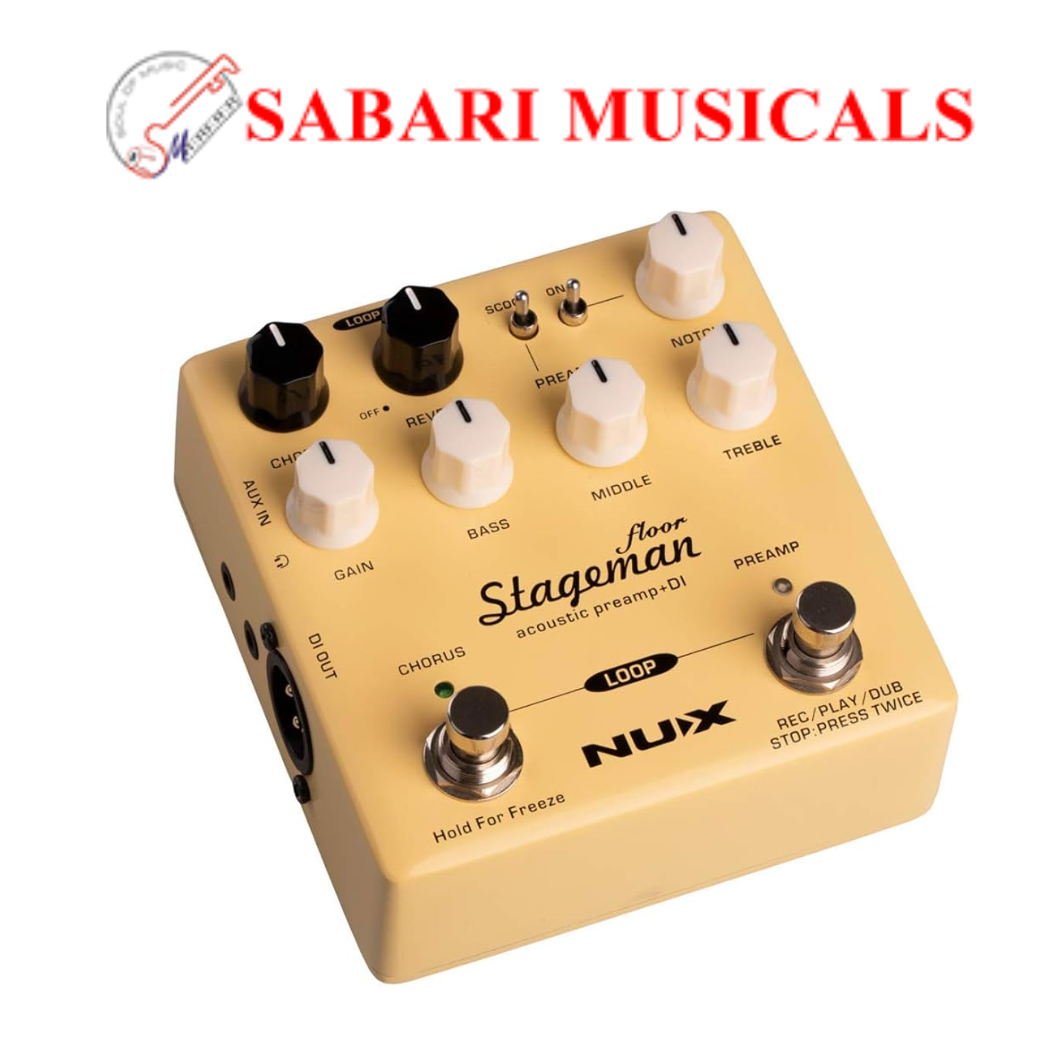 NUX EFFECT PEDAL NAP-STAGEMAN FLOOR