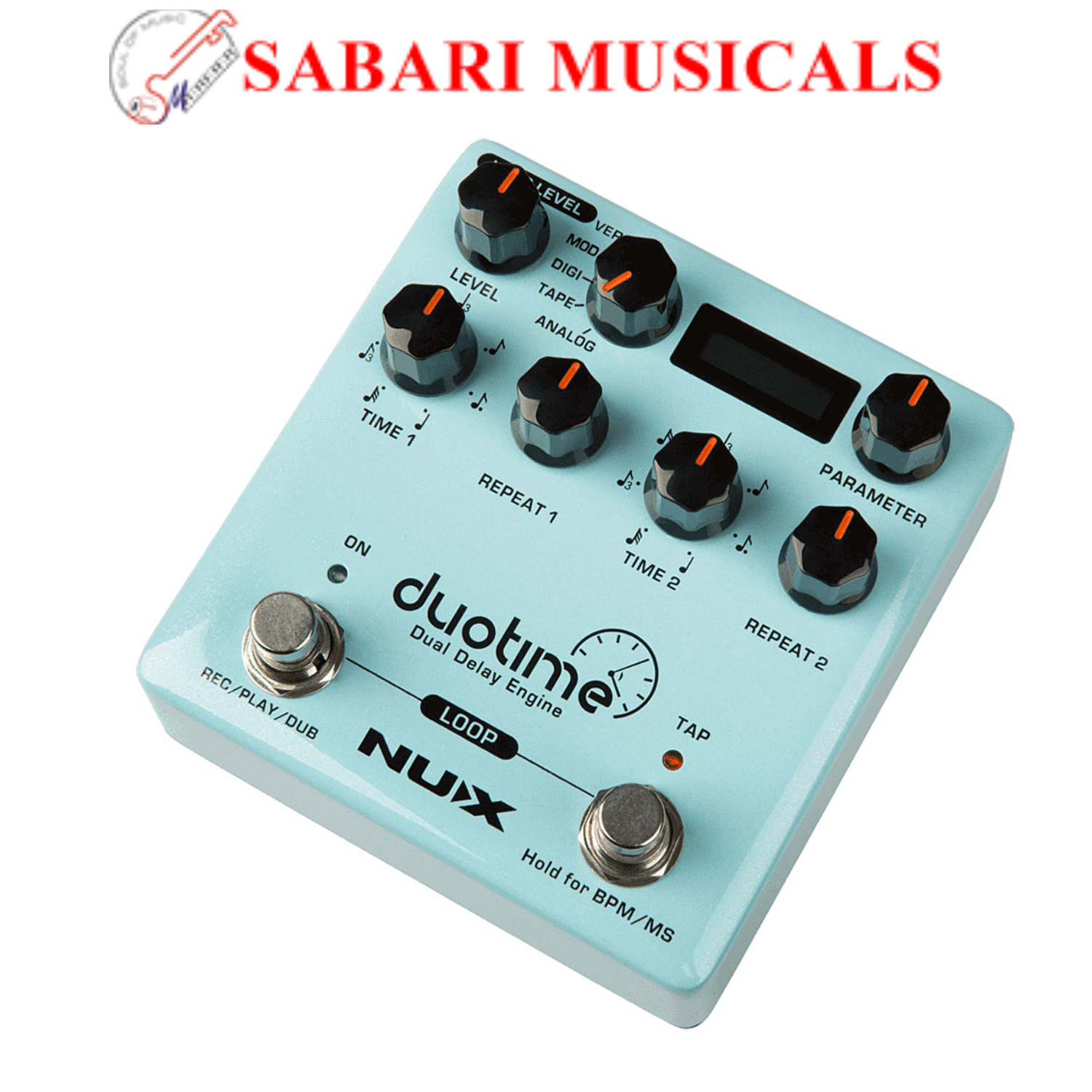 NUX EFFECT PEDAL NDD-6 DUO TIME