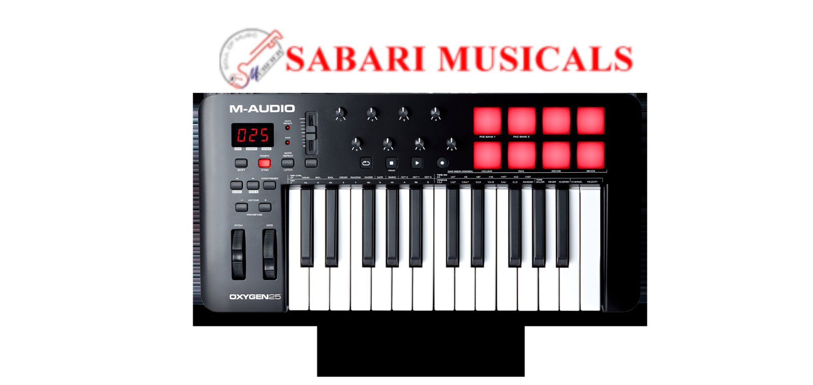 M-Audio Oxygen 25 MKV 25 Key USB Midi Keyboard Controller- Black