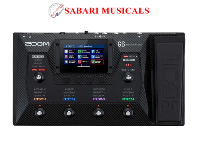 Zoom G6 Multi-effects Processor