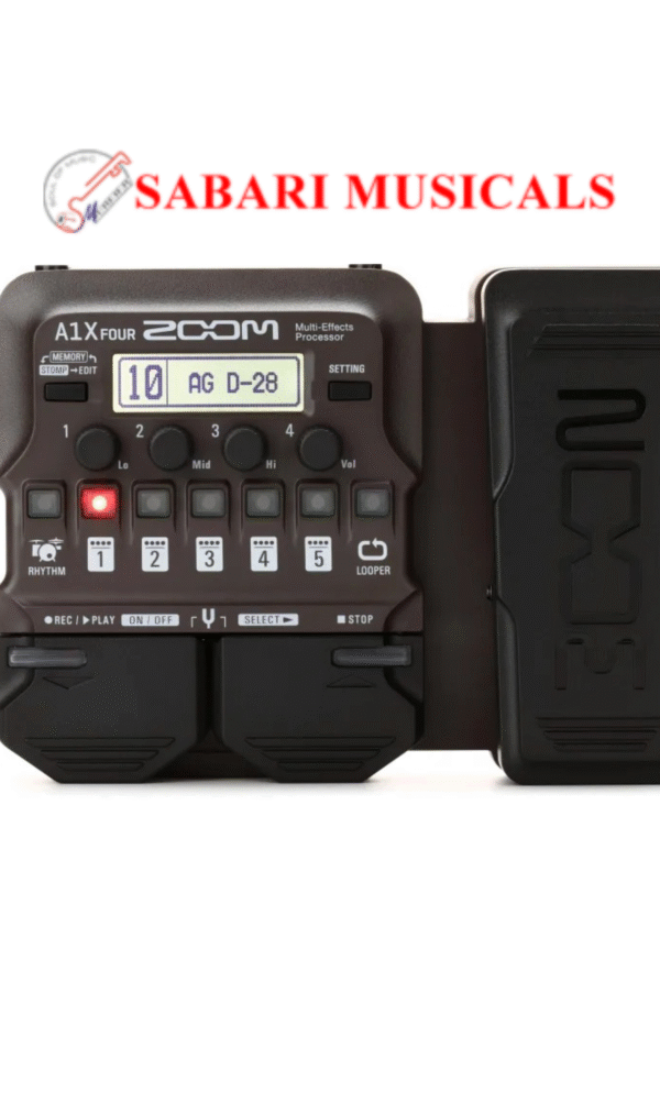 Zoom A1X Four Acoustic Multi-Effects Processor Pedal