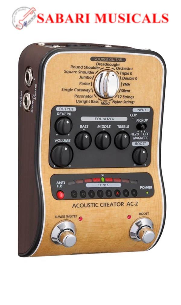 Zoom AC-2 Acoustic Creator Pedal - Image 2