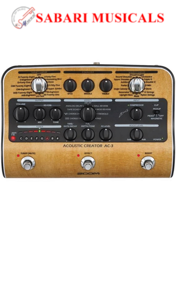 Zoom AC-3 Acoustic Creator Pedal