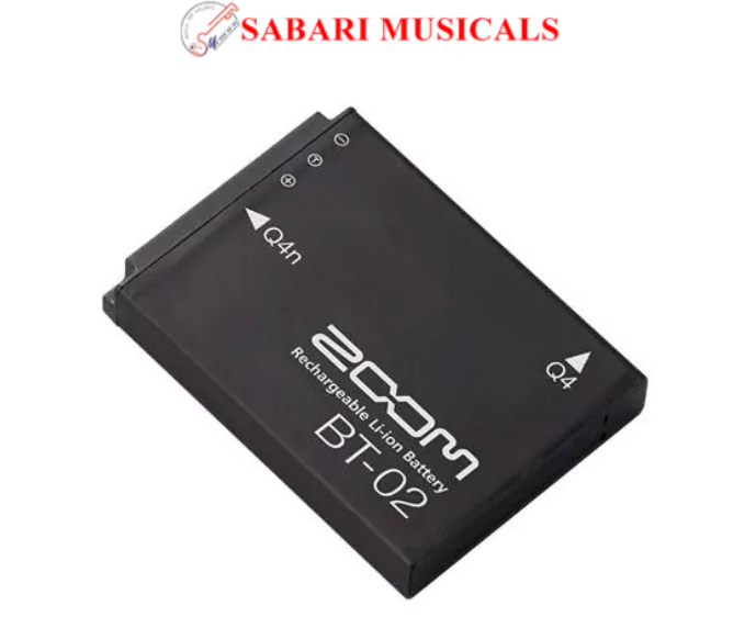 Zoom BT-02 Rechargeable Battery For Zoom Q4