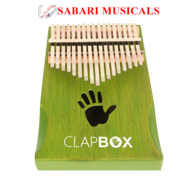 Clapbox 17 Keys Kalimba (Green) with Tune Hammer