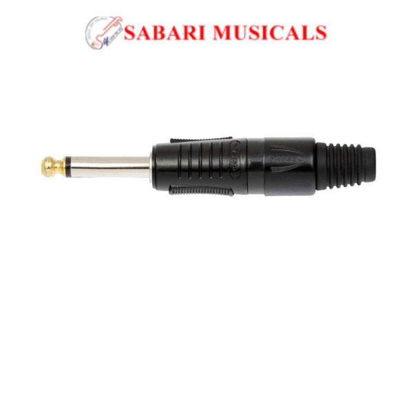 Proel S2CPROBK 6.3mm-1/4″ Mono Jack Black Ring