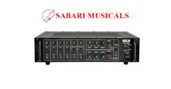TZA-2000 - Ahuja 200 Watts 2 Zone PA Mixer Amplifier