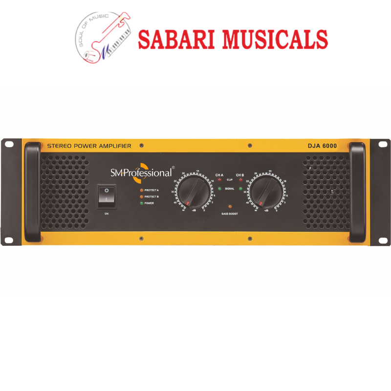 Studiomaster Professional DJA-6000 3200W Stereo Power Amplifier